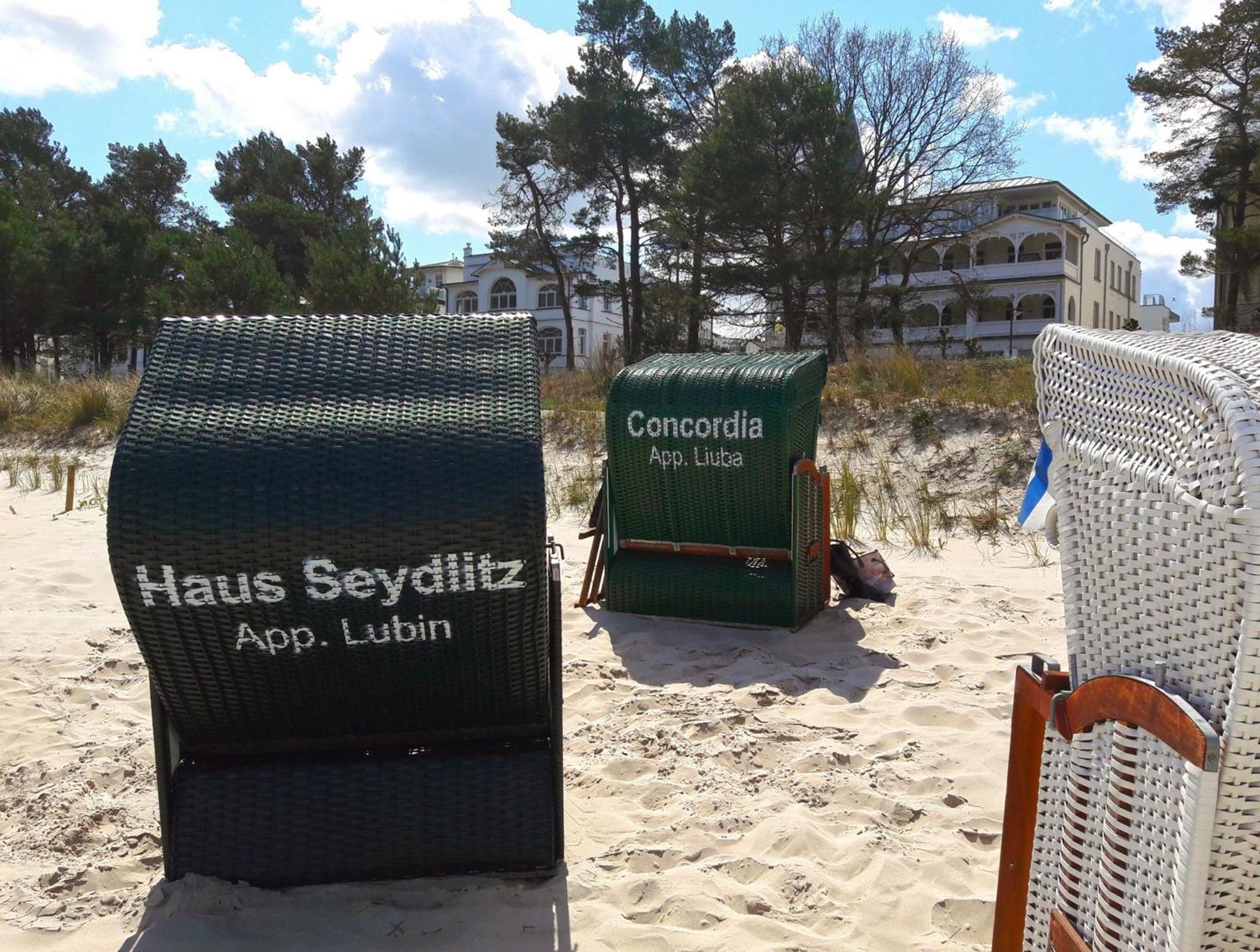 Haus "Seydlitz" In Binz - Wg15 "Lubin" Mit Terrasse Strandnah Extérieur photo